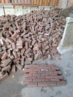 Gebakken dikformaat rood  67m2 op pallets, Tuin en Terras, Ophalen, Gebruikt, Keramiek, Klinkers
