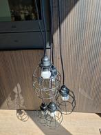 Hanglamp zwart metaal 130cm, Ophalen, Zo goed als nieuw, Modern, Metaal