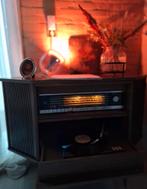 Vintage audiomeubel met werkende LP speler, Ophalen of Verzenden, Gebruikt