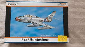 Kinetic 1/48 F-84F Thunderstreak KLu decals camo versie beschikbaar voor biedingen