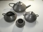 Tinnen servies, theeservies,  JEKA, theepot,, Antiek en Kunst, Ophalen of Verzenden