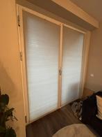 Plisse gordijn beige top down, Ophalen, Gebruikt, 200 cm of meer, Beige