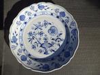 MEISSEN Carl Teichert XIXth C. impressed mark L 35 cm bord, Ophalen of Verzenden