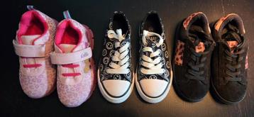 Meisjes schoenen maat 28 - Zo goed als nieuw! beschikbaar voor biedingen
