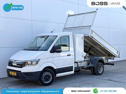 MAN TGE 5.120 2.0 TDI Kipper Dubbellucht Carplay Trekhaak Ai, Auto's, Bestelauto's, Bedrijf, Te koop, ABS, Achteruitrijcamera