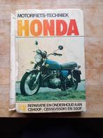 werkplaatsboek Peters, Honda CB400F,CB550/550K1. 550F, Motoren, Handleidingen en Instructieboekjes, Ophalen of Verzenden, Honda