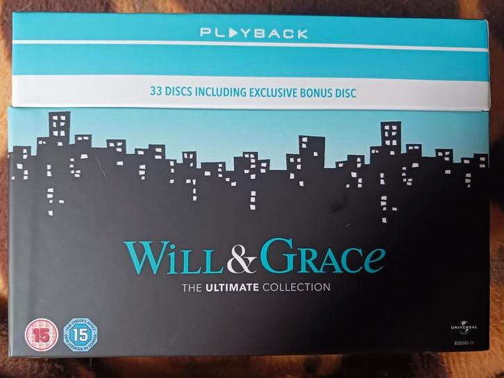 Will & Grace - The Ultimate Collection Boxset, Cd's en Dvd's, Dvd's | Tv en Series, Zo goed als nieuw, Komedie, Boxset, Vanaf 12 jaar