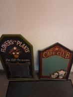 2 mooie reclame borden te koop, Ophalen of Verzenden, Zo goed als nieuw, Magneetbord