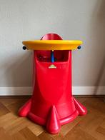 Stevige Kiddikone Kinderstoel met afneembaar eetblad rood, Overige typen, Zo goed als nieuw, Gordel(s), Ophalen