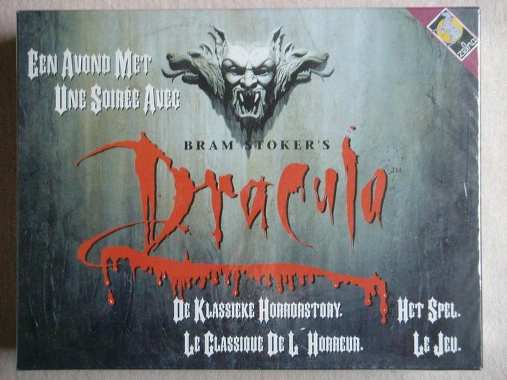 LEUK: Een avond met DRACULA Het Spel - Horror PARTYspel !, Hobby en Vrije tijd, Gezelschapsspellen | Bordspellen, Zo goed als nieuw