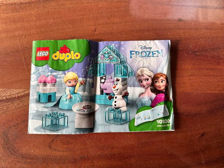 Lego Duplo 10920 Frozen Theeset, Kinderen en Baby's, Speelgoed | Duplo en Lego, Gebruikt, Duplo, Complete set, Ophalen of Verzenden