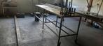 Stalen Lastafel Handgemaakt 2.80m + Klemmen, Ophalen, Gebruikt, 70 tot 120 cm