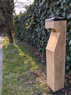 Maatwerk houten tuinverlichting, Tuin en Terras, Minder dan 50 watt, Staande lamp, Waterbestendig, Nieuw