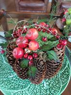 Kerst Arrangement Taartje - Marja's Mooisten schaal kool, Antiek en Kunst, Ophalen of Verzenden