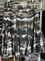 Legerprint lange wijde rok,Laura di sarpi groene rok mt 42, Ophalen, Maat 42/44 (L), Zo goed als nieuw, Onder de knie