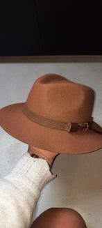 Cognac kleur hoed voor meiden vanaf 6 jaar, Ophalen, Zo goed als nieuw, One size fits all, Hoed
