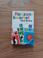 Reuzenkwartet spel - Dick Bruna - Ravensburger (compleet), Verzamelen, Ophalen of Verzenden, Zo goed als nieuw, Speelkaart(en)