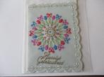 nr 28 pergamano mandala felicitatie kaart, Ophalen of Verzenden, Nieuw, Overige thema's