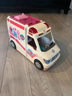 Barbie ambulance, Kinderen en Baby's, Speelgoed | Speelgoedvoertuigen, Ophalen of Verzenden, Gebruikt