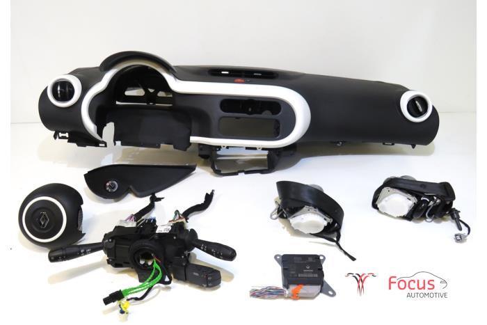 Airbag Set + Module van een Renault Twingo, Auto-onderdelen, Elektronica en Kabels, Renault, Gebruikt, 6 maanden garantie, 12 maanden garantie