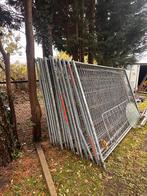 Bouwhekken met kunststof voeten en klemmen, Tuin en Terras, Ophalen, Gebruikt, IJzer