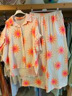 Zomerse set wafelkatoen nieuw, Ophalen of Verzenden, Nieuw, Blouse of Tuniek