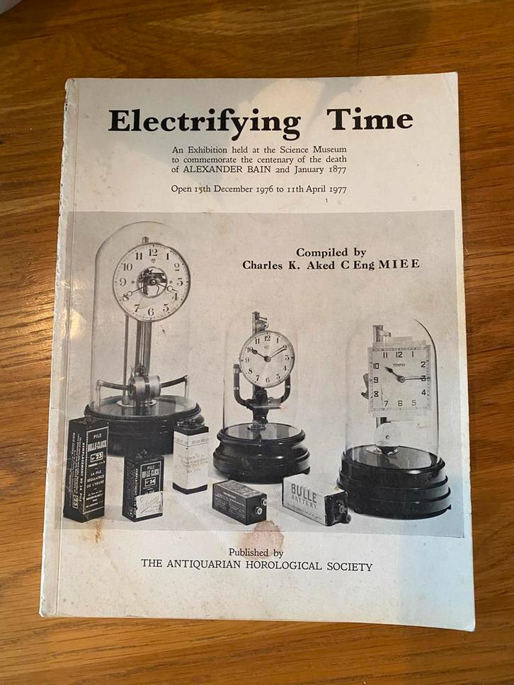 Elektrische Klokken: Bulle, Brillie, Eureka & Meer., Antiek en Kunst, Antiek | Boeken en Bijbels, Ophalen of Verzenden