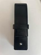 Mont Blanc leren pouch voor 2 pennen en doosje (compleet), Ophalen of Verzenden, Mont Blanc