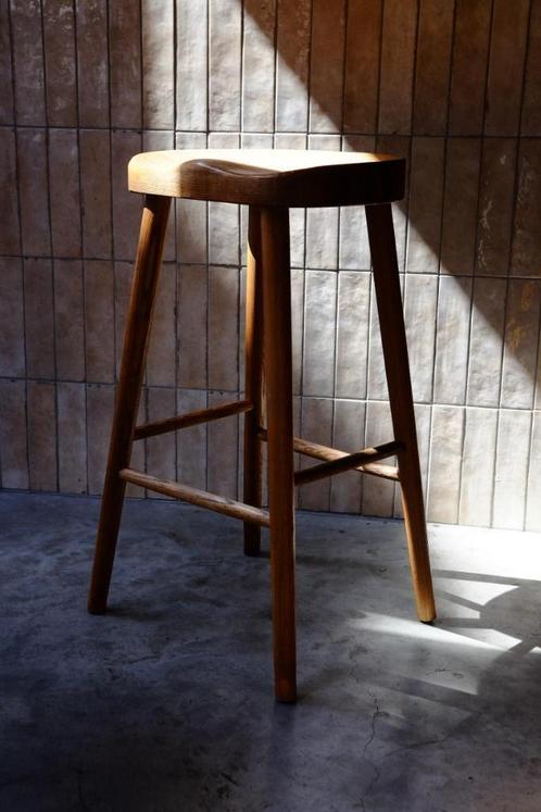 japandi barkruk design kruk, Huis en Inrichting, Barkrukken, 1 kruk, Ophalen of Verzenden