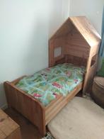 Houten huisje voor om peuterbed heen, Ophalen, Zo goed als nieuw, 140 tot 160 cm, 70 tot 85 cm