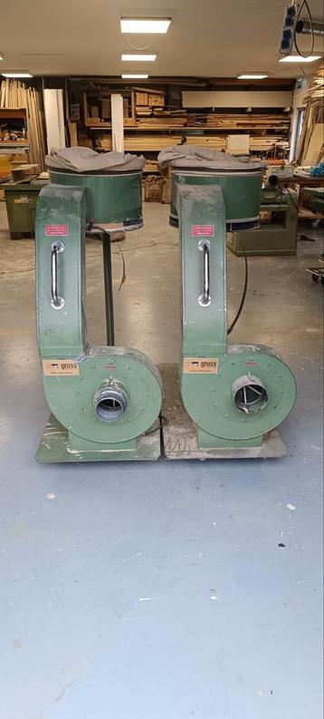Te Koop: 2 prachtige stofafzuigers 380V beschikbaar voor biedingen