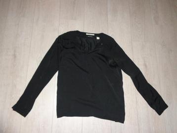 zwarte damestuniek van MAISON SCOTCH, maat 2/M   beschikbaar voor biedingen