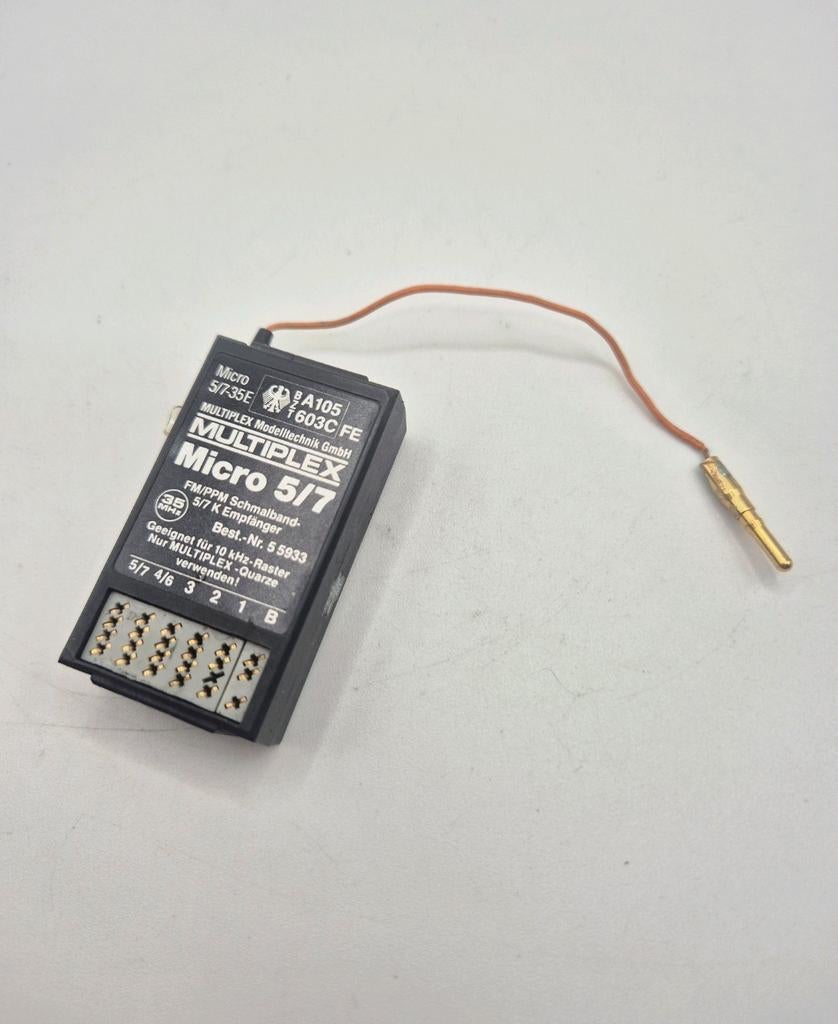Multiplex micro 5/7 ontvanger voor rc, Ophalen of Verzenden