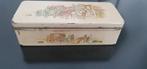 Antiek Pickwick theeblik. Afm:18x7x5. Bieden vanaf €10., Ophalen of Verzenden, Gebruikt, Thee, Overige merken