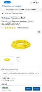 Henco gas Alupex meerlagen buis in mantel 20x2mm 12,5m, Doe-het-zelf en Verbouw, Buizen en Afvoer, Overige materialen, 6 meter of meer