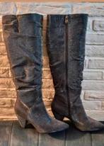 Tamaris blauwe glitter laarzen, Kleding | Dames, Schoenen, Tamaris, Hoge laarzen, Blauw, Ophalen of Verzenden