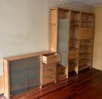 Lundia kast vintage boekenkast modulair systeem stellingkast, Ophalen, Gebruikt, Minder dan 150 cm, Nvt