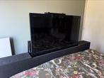 Bed boxspring met tv lift (alles of alleen tv lift te koop), Antiek en Kunst, Antiek | Meubels | Bedden, Ophalen