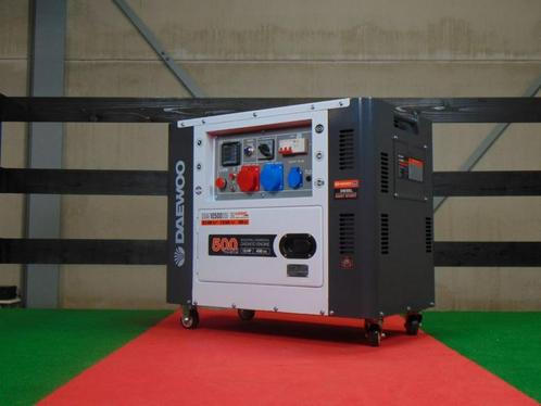 Diesel Generator | Daewoo | NIEUW leverbaar!, Doe-het-zelf en Verbouw, Aggregaten, Nieuw, Dieselolie, 5 tot 10 kVA, Elektrisch startend