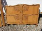 Barok eiken bed verschillende 140 cm breed bij 2m lang, Ophalen of Verzenden