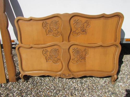 Barok eiken bed verschillende 140 cm breed bij 2m lang, Antiek en Kunst, Curiosa en Brocante, Ophalen of Verzenden