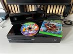 XXBOX One 500 GB + Kinect, 1 controller, 4 spellen, Ophalen, Xbox One, Zo goed als nieuw, Met 1 controller