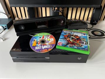 XXBOX One 500 GB + Kinect, 1 controller, 4 spellen beschikbaar voor biedingen