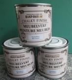3 x Rust-Oleum - Chalky Finish - meubelverf - poederblauw, Doe-het-zelf en Verbouw, Verf, Beits en Lak, Blauw, Nieuw, Ophalen of Verzenden