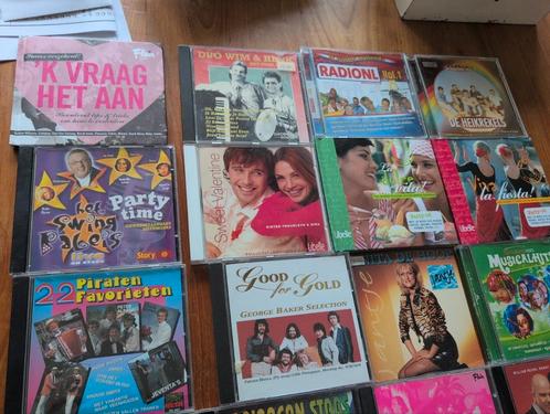 Grote partij CD’s – Nederlandstalig, country, pop, en meer, Diversen, Rommelmarktspullen, Zo goed als nieuw, Ophalen of Verzenden