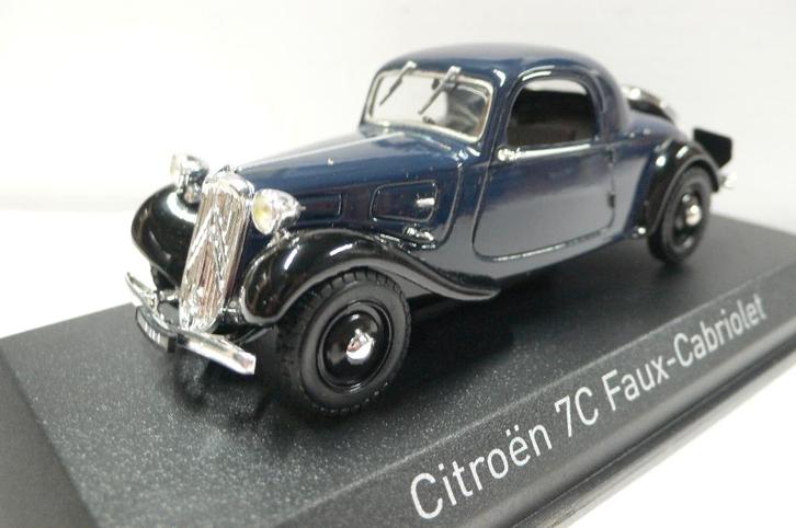citroen 7c faux-cabriolet 1934 - norev #153029 1/43-!!!!!!!!, Hobby en Vrije tijd, Modelauto's | 1:43, Nieuw, Auto, Norev, Verzenden