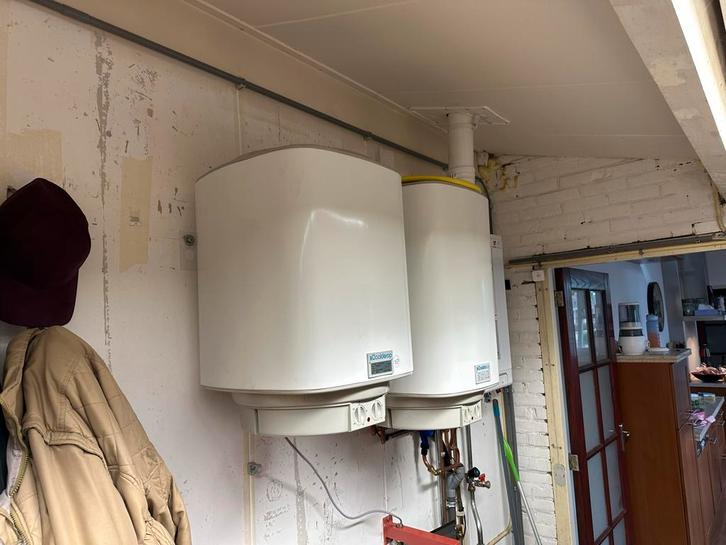 Daalderop Boiler Duo 50L & 30L, Doe-het-zelf en Verbouw, Geisers en Boilers, Gebruikt, Boiler, 20 tot 100 liter, Onbekend, Ophalen