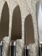 Keuken messen set van Schulte en Ufer, Ophalen of Verzenden, Zo goed als nieuw, Rvs of Chroom, Bestekset