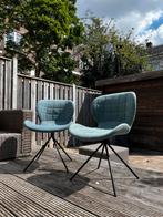 2x Zuiver Design Stoelen - Zo goed als nieuw, Twee, Blauw, Ophalen of Verzenden, Zo goed als nieuw