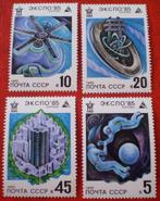 CCCP - 4x 1985 - 1x Ruimtevaart - Postfris, Postzegels en Munten, Postzegels | Europa | Rusland, Verzenden, Postfris